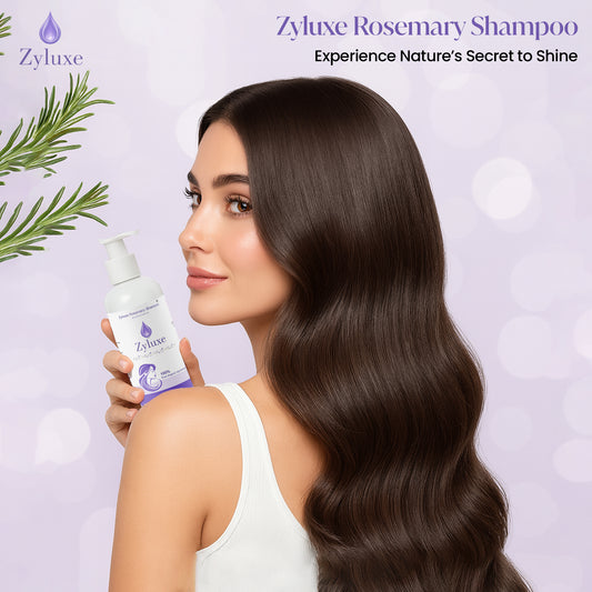Zyluxe Rosemary Shampoo – Strength from Root to Shine